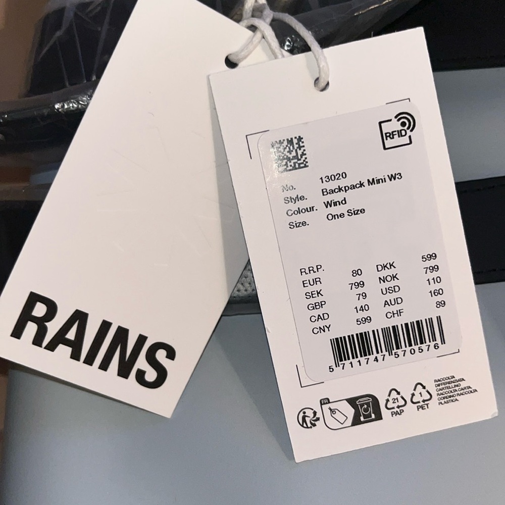 Rains Waterproof Backpack Mini - Picture 6 of 6